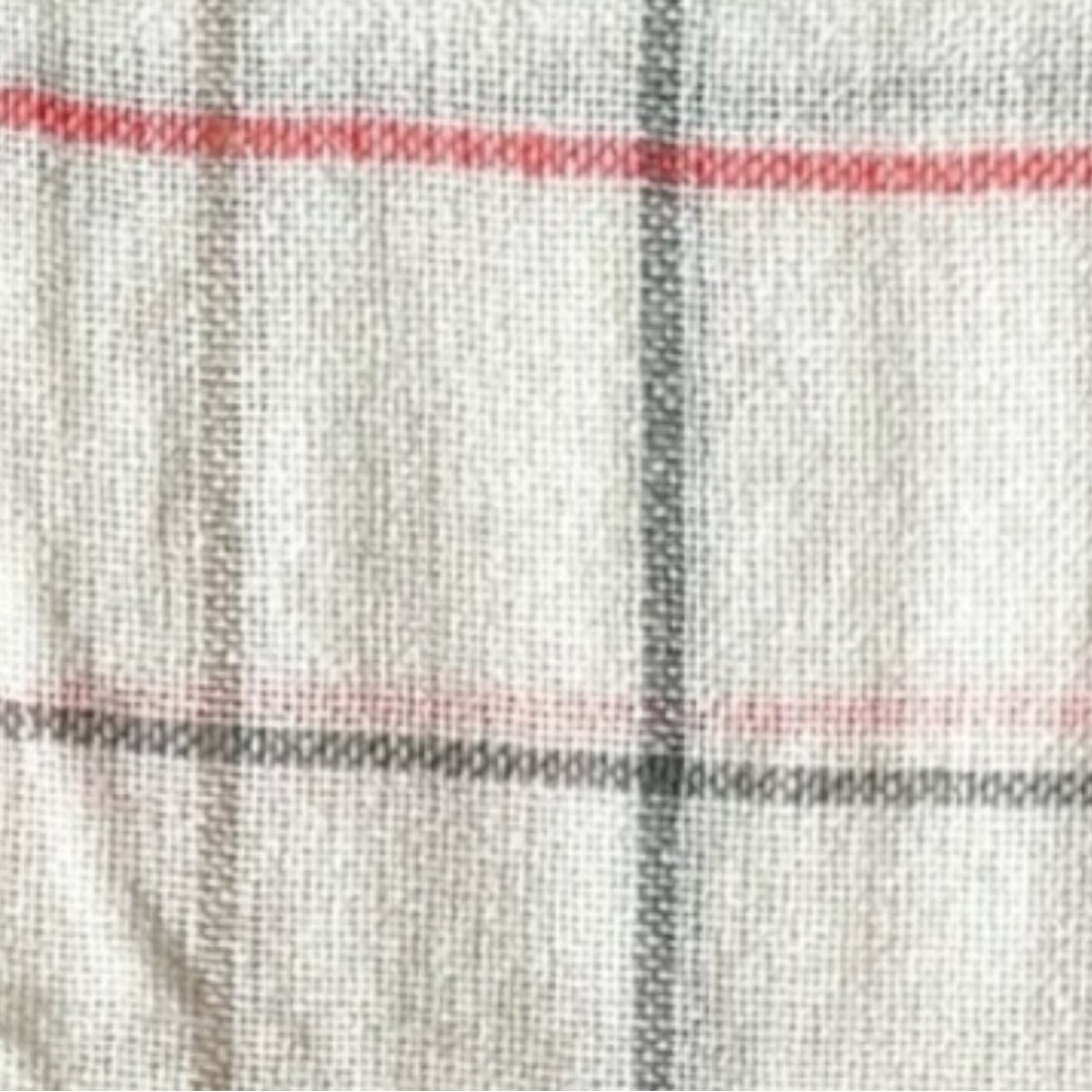 Madewell Gauzy Plaid Scarf New with tags 🧣 - Picture 7 of 9